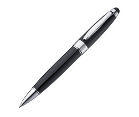 Metal ball pen with touch pad function